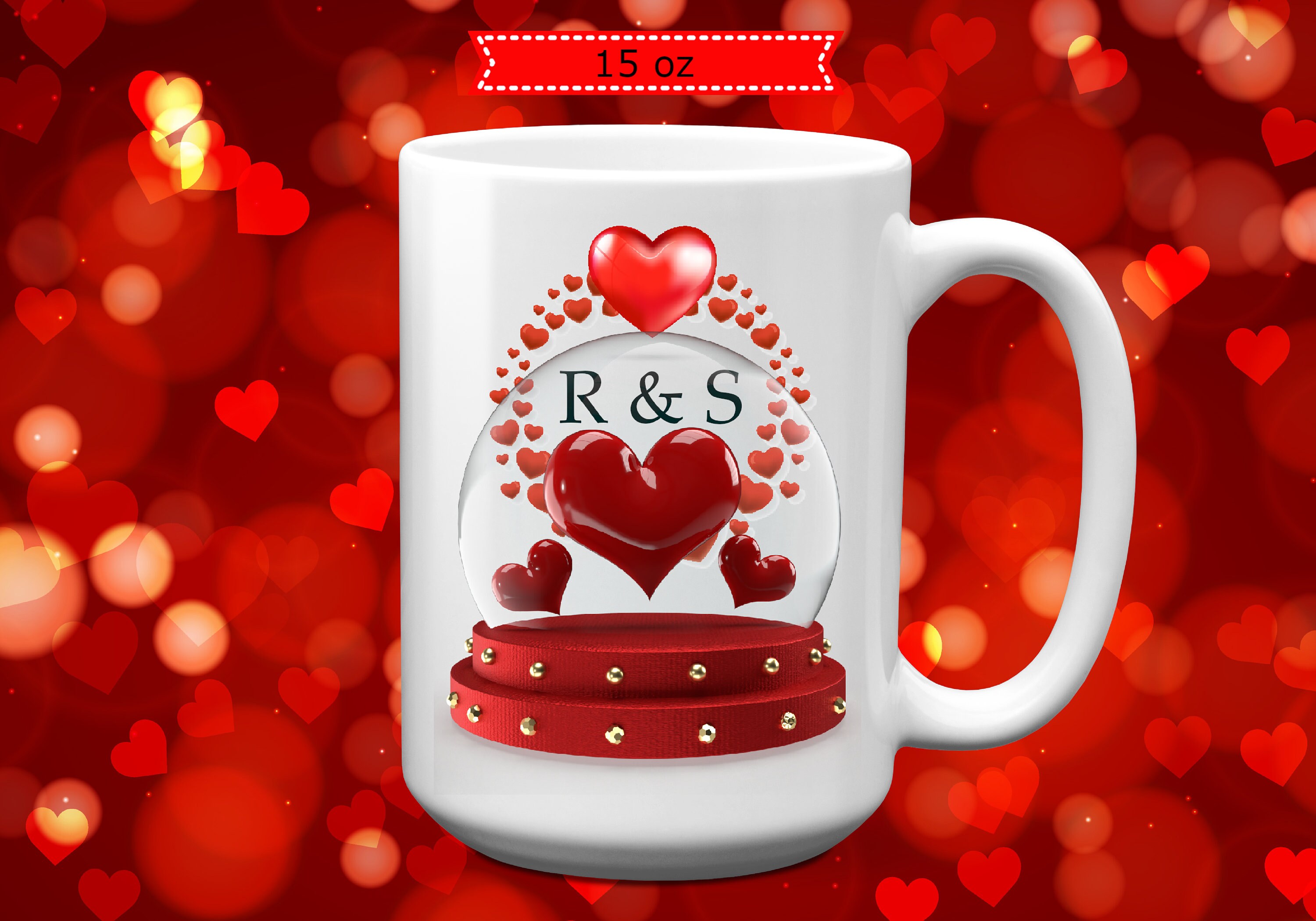 Personalized Valentines Day Love Monogram Mug 11 or 15 Oz - Etsy Personalized Valentines Day Love Monogram Mug 11 or 15 Oz - Etsy