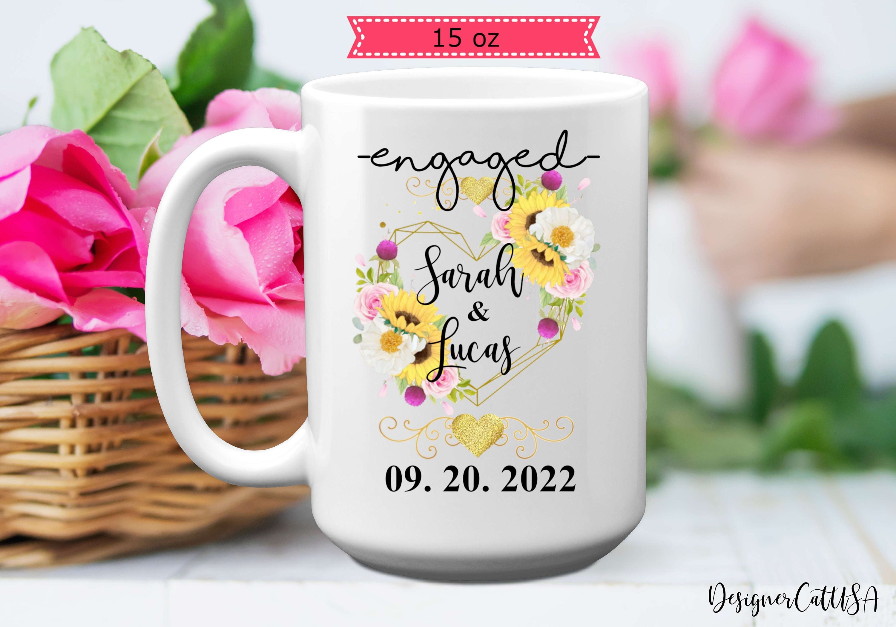 Personalized Name Coffee Mug With Custom Letter Alphabet Initial  Monogrammed Coffee Cups 11 15 Oz Birthday Mothers Day Christmas Wedding  Engagement Gifts Mom Grandma Bridesmaid Nana (Green) 