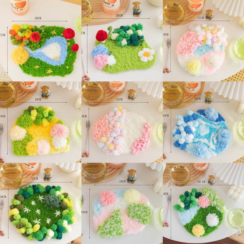 Coaster Latch Hook - Etsy