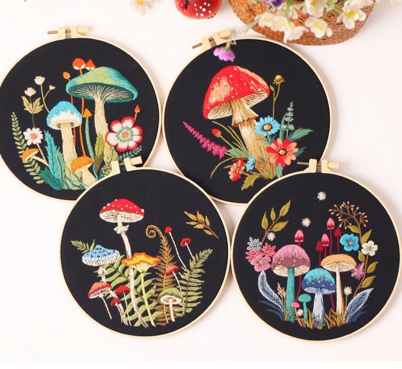 embroidery kit,hand embroidery,hoop art,craft kit,embroidery art,embroidery design,diy kit,embroidery floss,beginner embroidery,wall art,wall decor,embroidery tutorial,embroidery