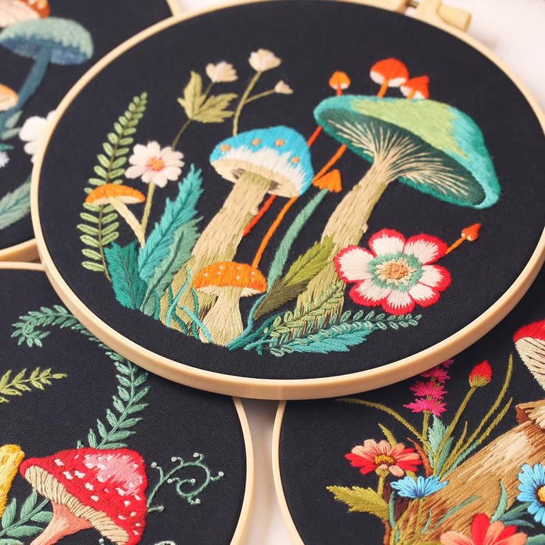 embroidery kit,hand embroidery,hoop art,craft kit,embroidery art,embroidery design,diy kit,embroidery floss,beginner embroidery,wall art,wall decor,embroidery tutorial,embroidery
