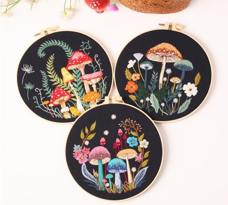embroidery kit,hand embroidery,hoop art,craft kit,embroidery art,embroidery design,diy kit,embroidery floss,beginner embroidery,wall art,wall decor,embroidery tutorial,embroidery