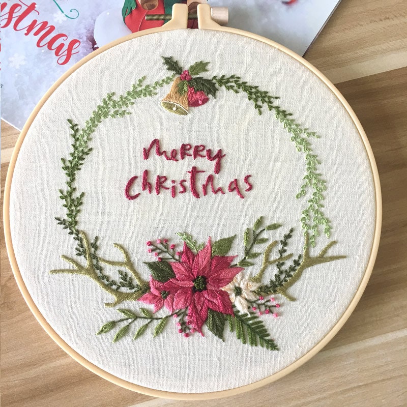 Self-Care Saturday: DIY Christmas Embroidery - Pretty Collected