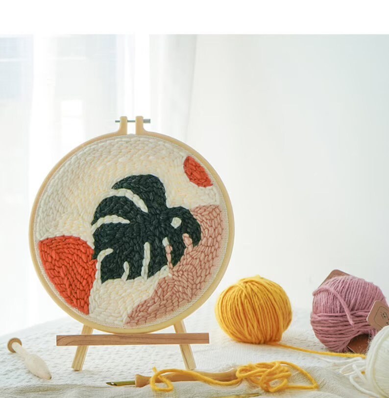 Beginner Punch Needle Kit/adjustable Punch Needle/yarn Etsy