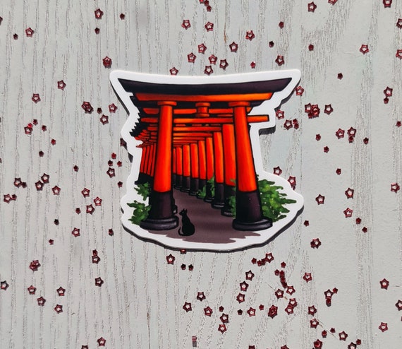 Embellishments Japanese Torii Gate Fushimi Inari Shrine Fox Quality ...