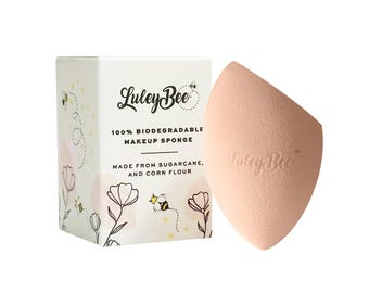 Biodegradable Angled Makeup Sponge - Vegan - Cruelty Free - Eco Friendly