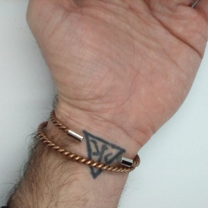 2x Magnetic Copper Tensor/Lakhovsky Coil Bracelet image 2