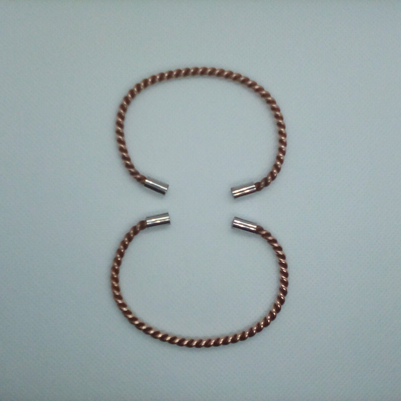 2x Magnetic Copper Tensor/Lakhovsky Coil Bracelet image 3