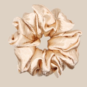 Scrunchie | Scrunchie Hair Tie | Soft Satin Scrunchie | Bridesmaid Gifts | Bridesmaid Proposal | Large | Gifts For Her | XXL Scrunchie