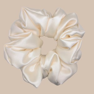 Scrunchie | Scrunchie Hair Tie | Satin Scrunchie | Bridesmaid Gift | Large Scrunchie | Gifts For Her | XXL | Gifts Under 20