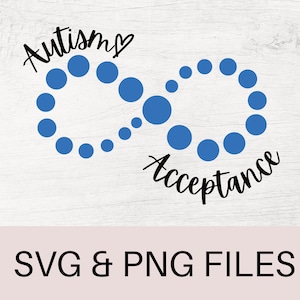 Autisme SVG, Autisme PNG, Autisme Bewustzijn SVG, Autisme Infinity Svg, Autisme Acceptatie Svg, Bestanden knippen, Autisme Afdrukbaar, Cricut