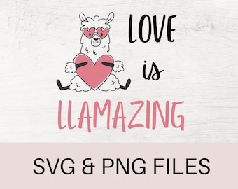 Llama SVG, Love is Llamazing SVG, Drama Llama Svg, Llama Png, Llama Quotes Svg, Llama cut files, Llama shirt  Svg, Llama love svg
