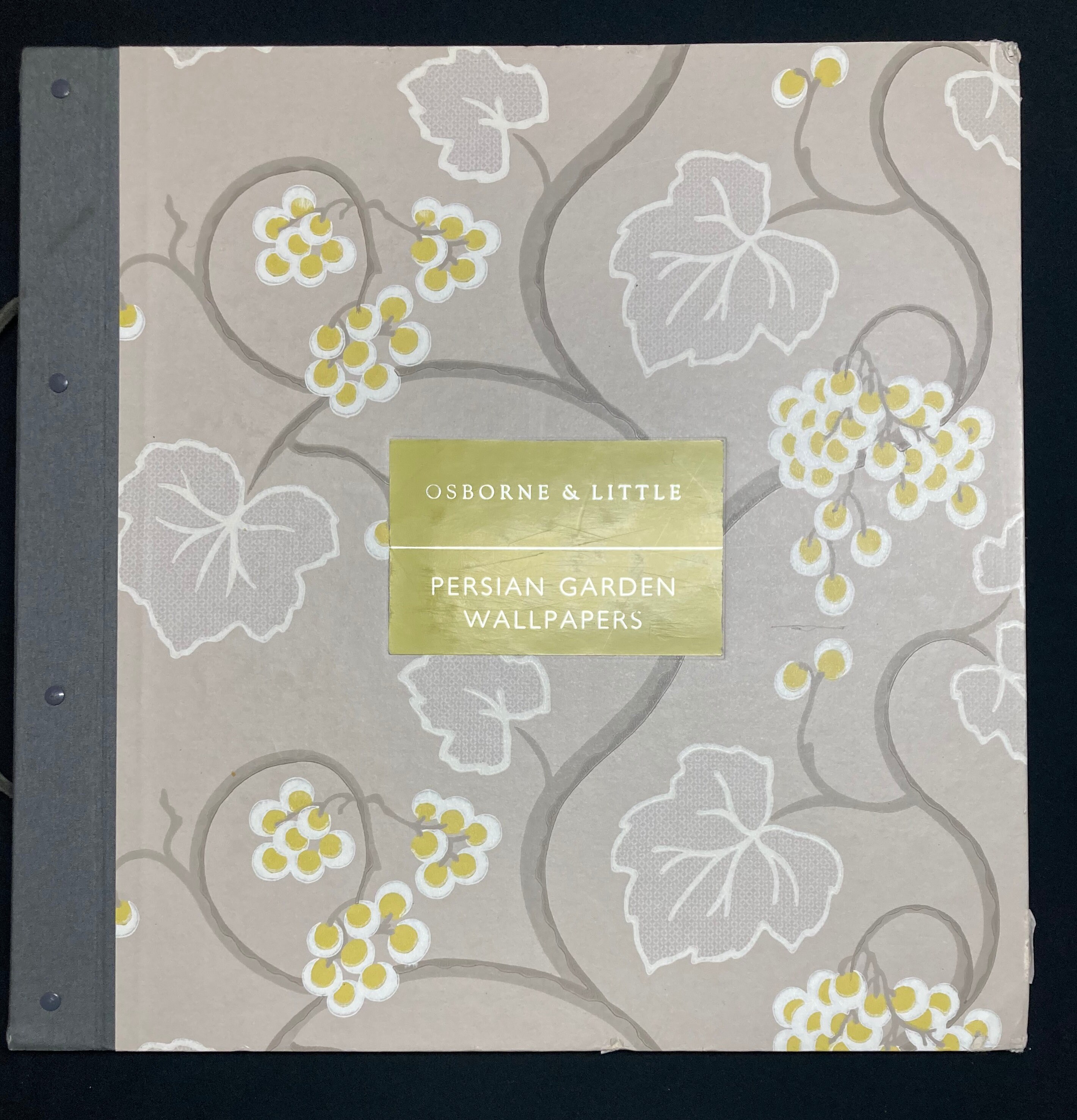 Persian Garden Osborne & Little Wallpaper Sample Book Foils - Etsy Persian Garden Osborne & Little Wallpaper Sample Book Foils - Etsy