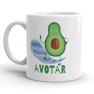Avotar Water Element Mug | Funny Anime Gift | Water Bender | Gift for Him | Gift for Her
