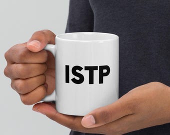 Personalised ISTP Mug – Myers-Briggs MBTI Coffee Cup | 16 Personalities Gift | Introvert Psychology Gift Idea