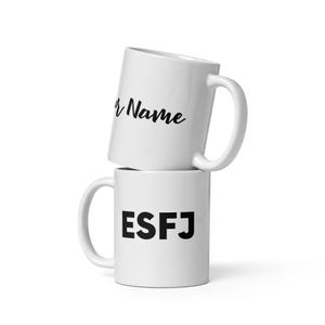 Personalised ESFJ Mug – Myers-Briggs MBTI Coffee Cup | 16 Personalities Gift | Extrovert Psychology Gift Idea