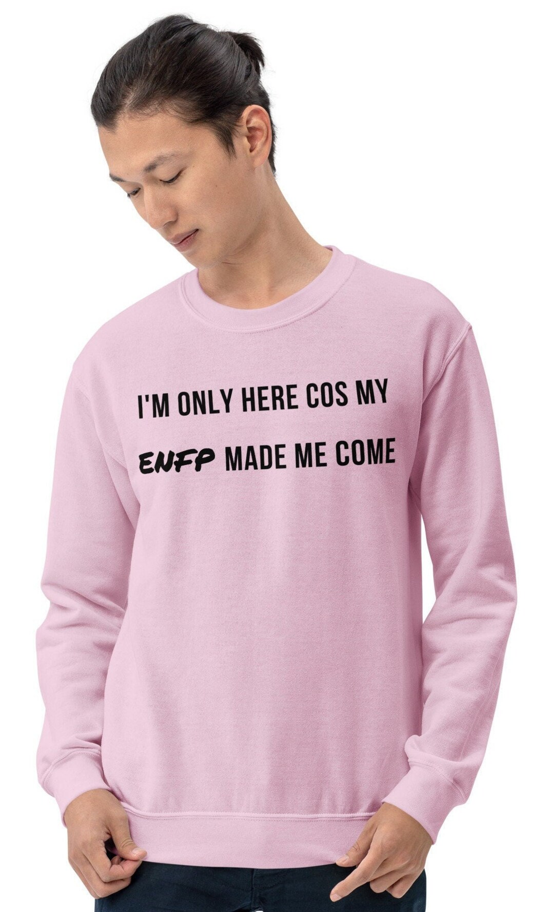 cos pink sweatshirt