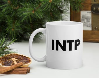 INTP Personalised Coffee Mug – Myers-Briggs 16 Personalities Gift Cup