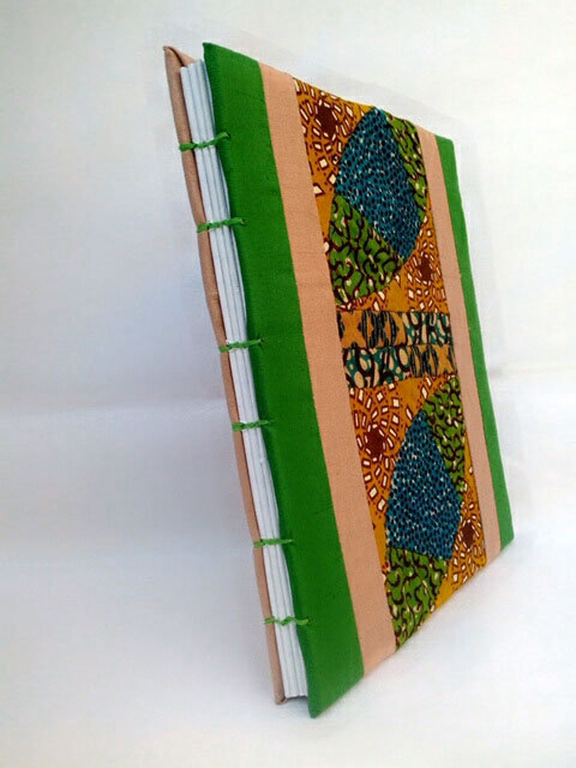 B5 Cloth Patchwork Journal Hardcover Notebook Etsy