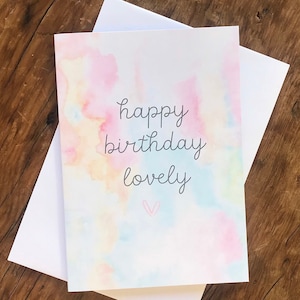Feliz cumpleaños, querida / El cumpleaños más feliz / Feliz cumpleaños / Tarjeta de feliz cumpleaños / Tarjeta de cumpleaños / Querida amiga / Te amo / Tarjeta linda