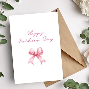 Tarjeta del Día de la Madre / Día de la Madre / Te amo mamá / Mamá, eres genial / La mejor mamá / Mamá genial / Mamá bebé / Lazos / Mamá / Regalo para mamá