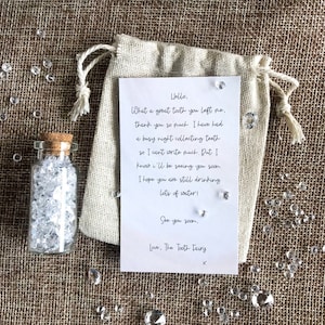 Tooth fairy kit, tooth box, tooth fairy letters, tooth fairy magic, tooth fairy set, tooth fairy keepsake box, 4th birthday, lost a tooth