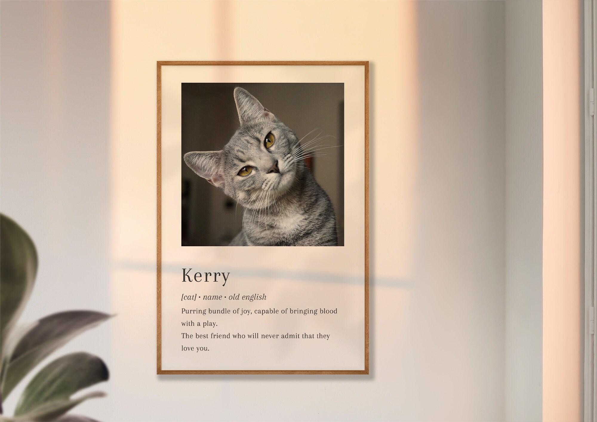 Pet Definition Pet Definition Print Custom Pet Wall Art - Etsy