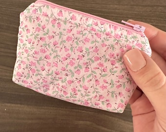 Ditsy Pink Coin Purse
