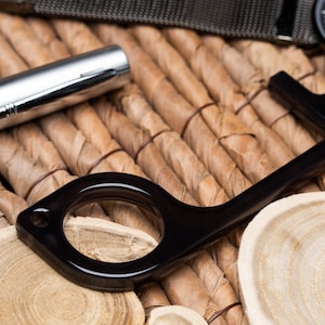 Keyless opener crystal dark made in ABS