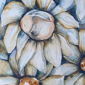 CONIGLIETTO che dorme nel FIORE. A4
