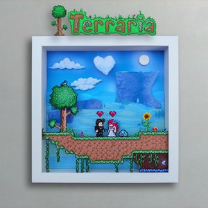 Terraria (Customizable) - 3D Shadowbox