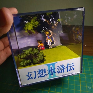 幻想水滸伝 II - 3D キューブ ジオラマ