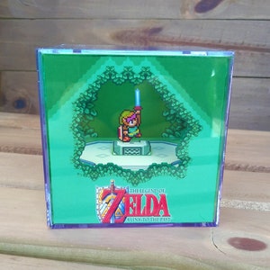 The Legend of Zelda - A Link to the Past - 3D Cube Diorama