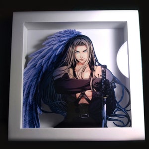 Final Fantasy VII - Sephiroth - 3D Shadowbox