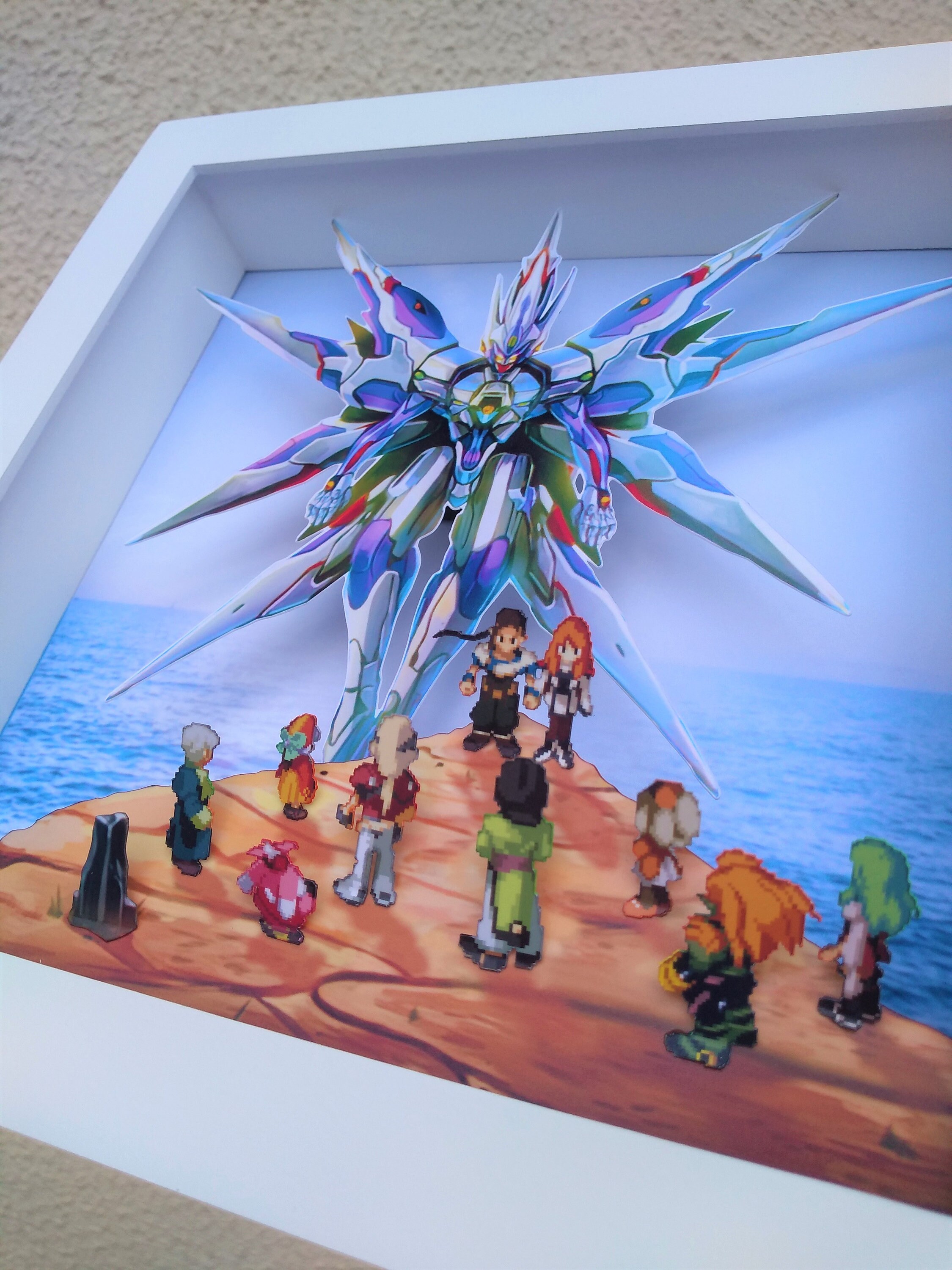 Xenogears ending 3D Shadowbox Etsy
