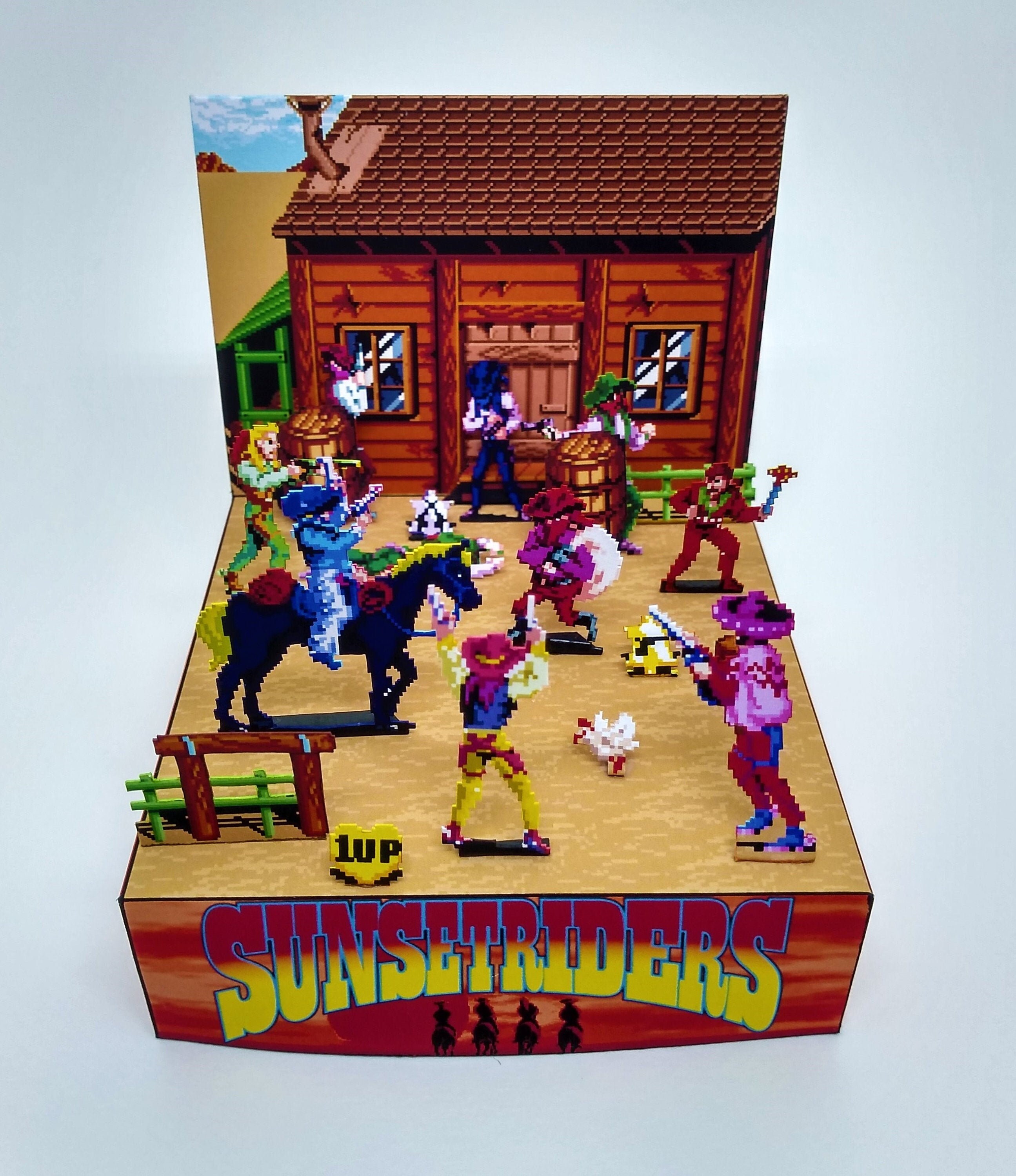 コナミ Sunset Riders サンセットライダーズアーケード機械