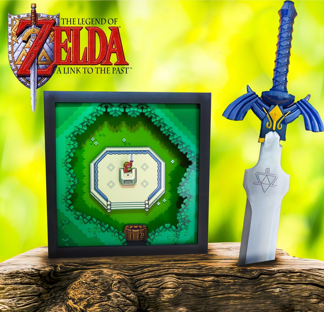 The Legend of Zelda: A Link to the Past Limited Edition Title Screen Print