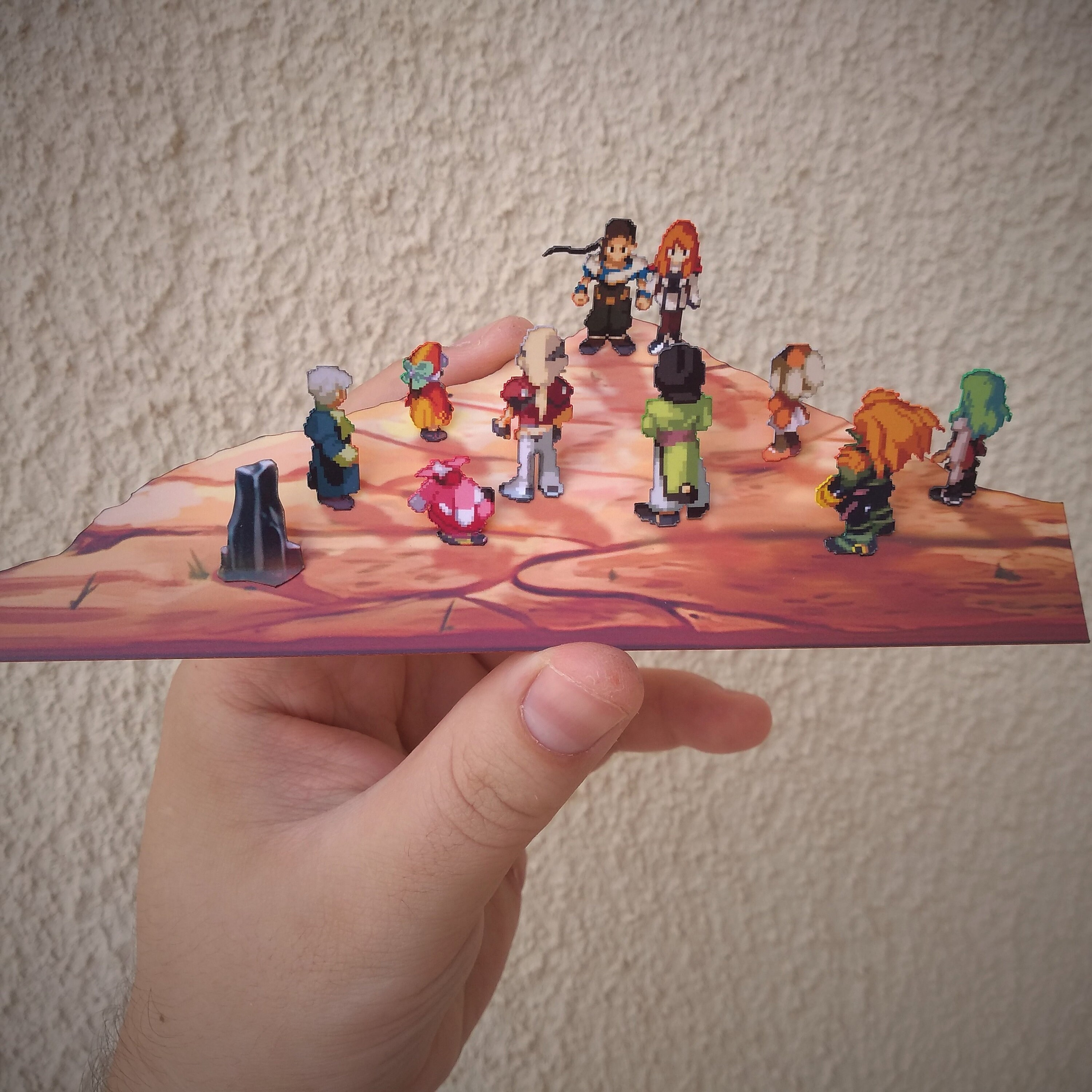 Xenogears ending 3D Shadowbox Etsy