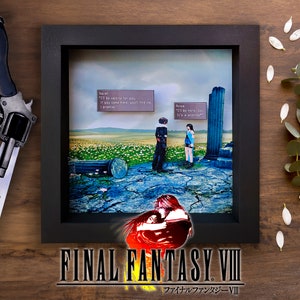 Final Fantasy VIII (Squall and Rinoa) - 3D Shadowbox