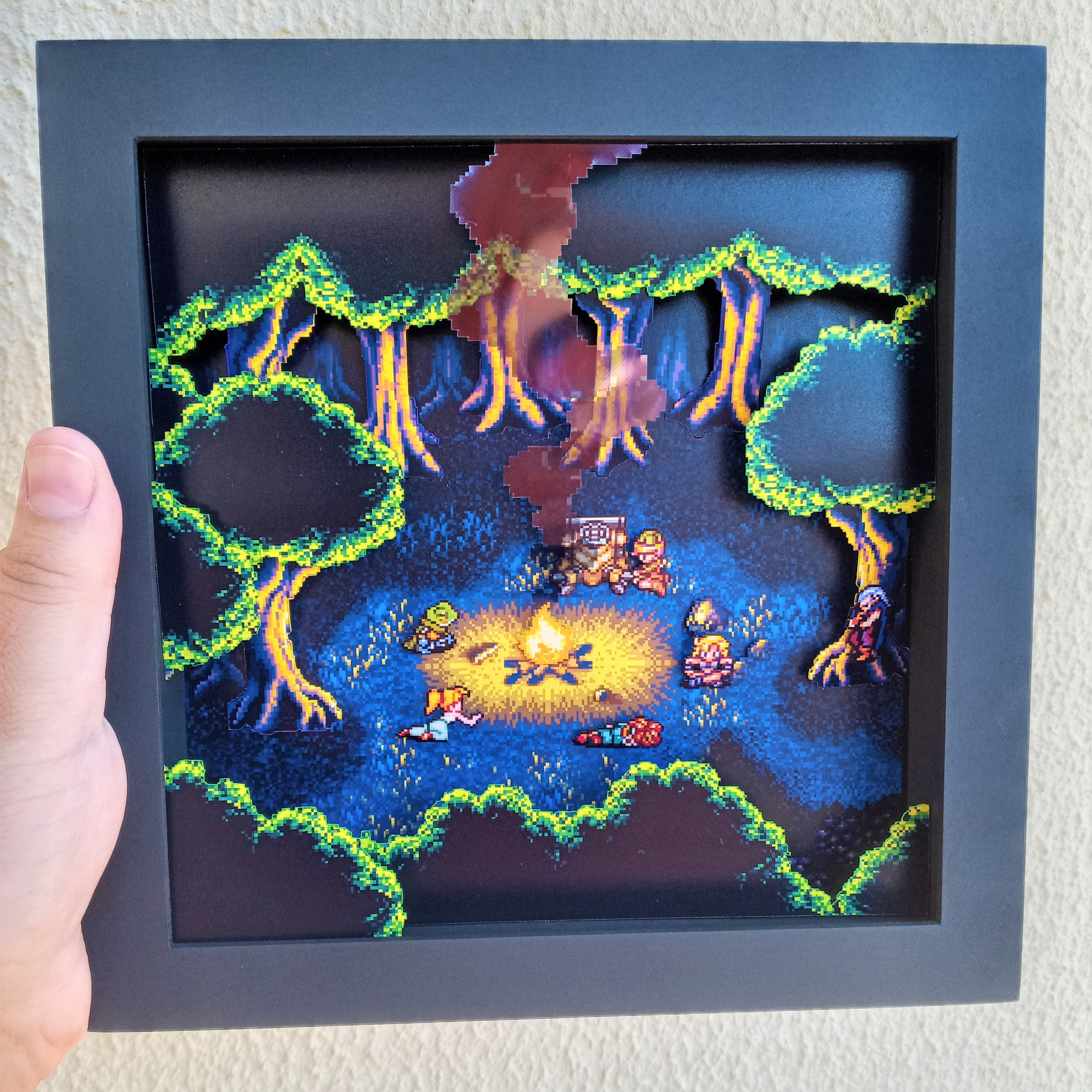 クロノトリガー　Chrono Trigger イラスト　C　30cm×30cm Chrono Trigger クロノトリガー イラスト ① 30cm×30cm（ホット