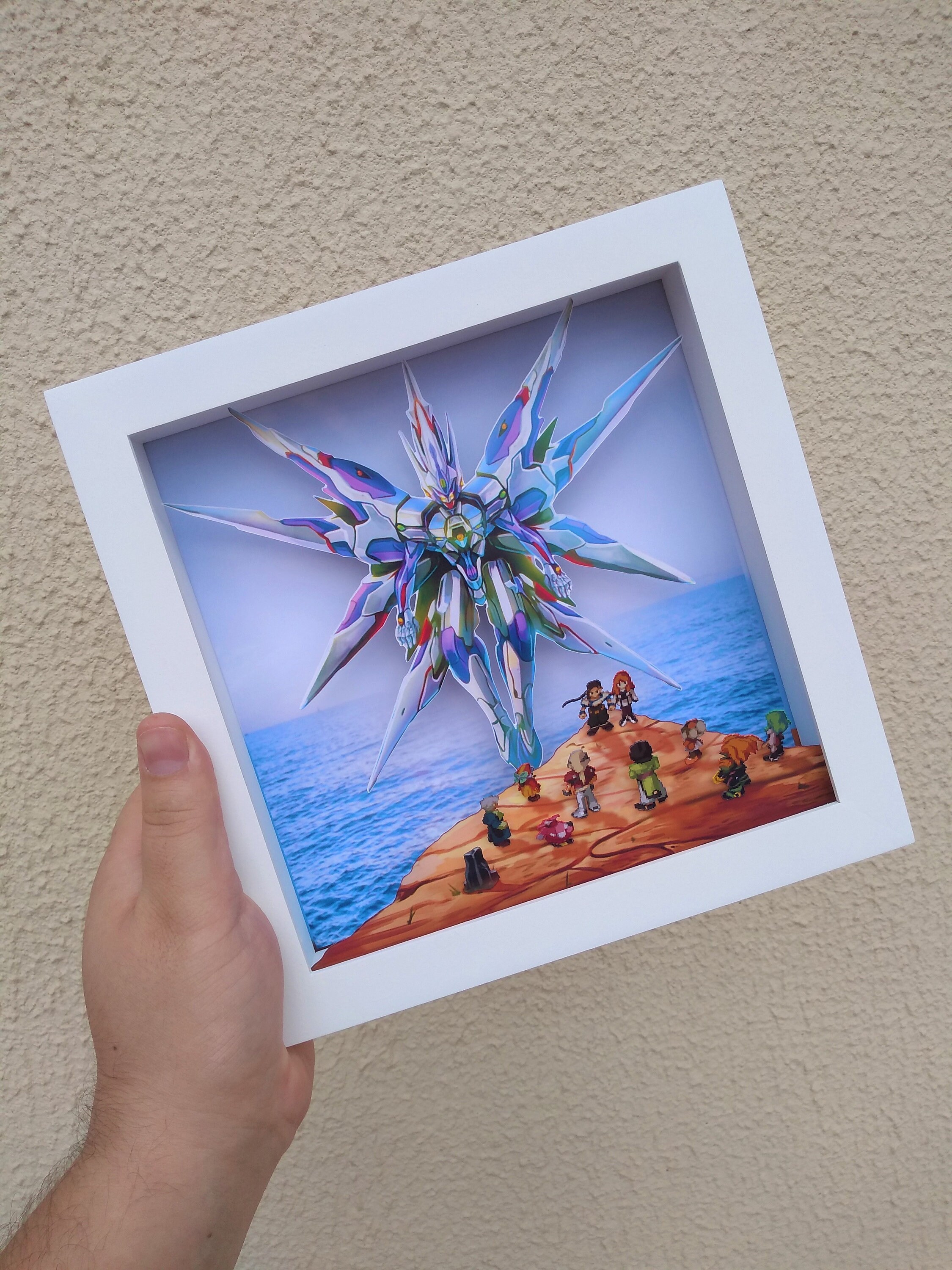 Xenogears ending 3D Shadowbox Etsy