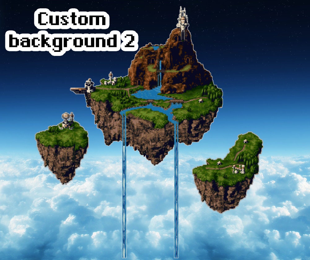 Chrono Trigger (kingdom of Zeal) - 3D Shadowbox - Etsy