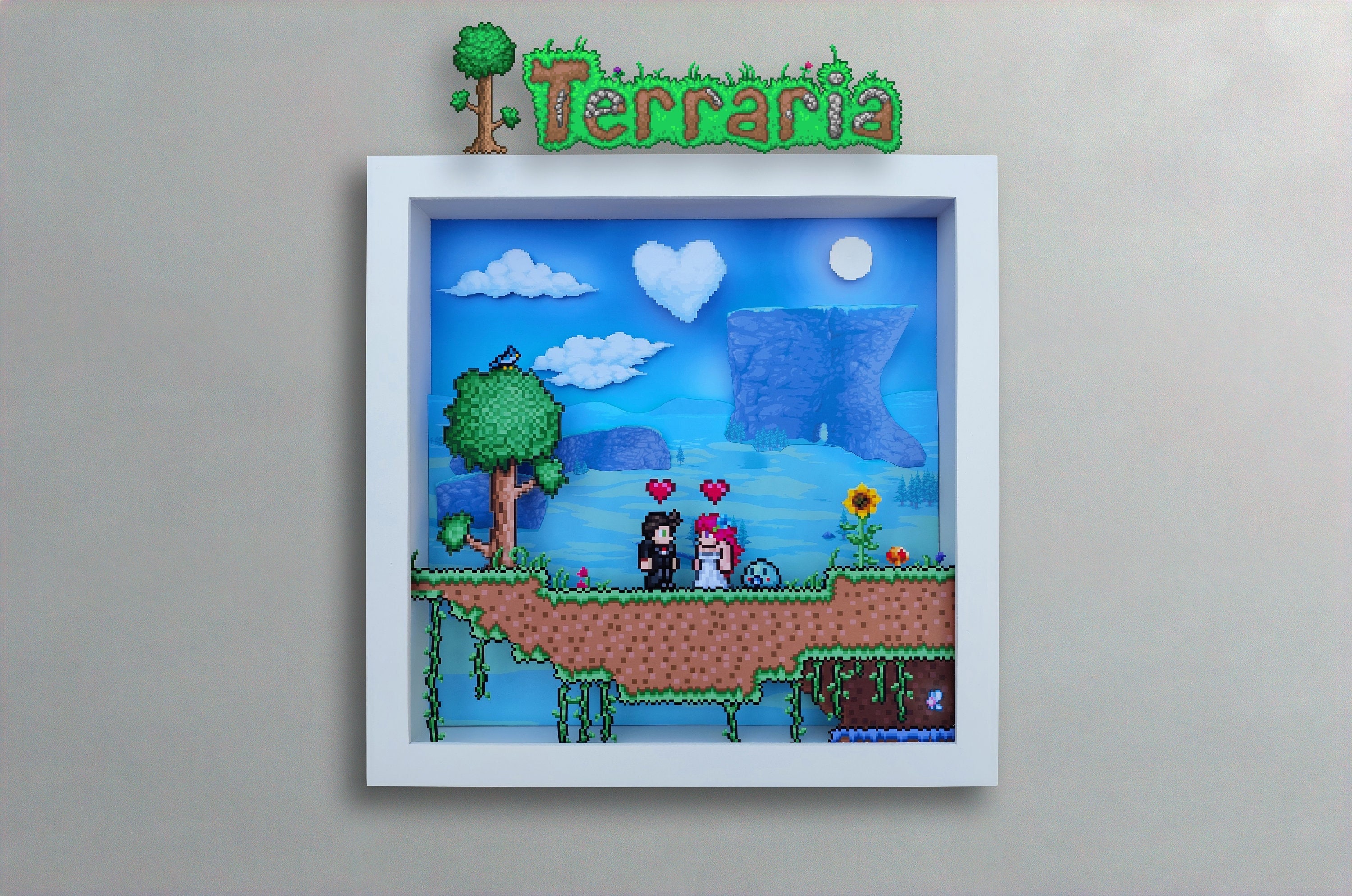 Terraria (personalizzabile) - Shadowbox 3D