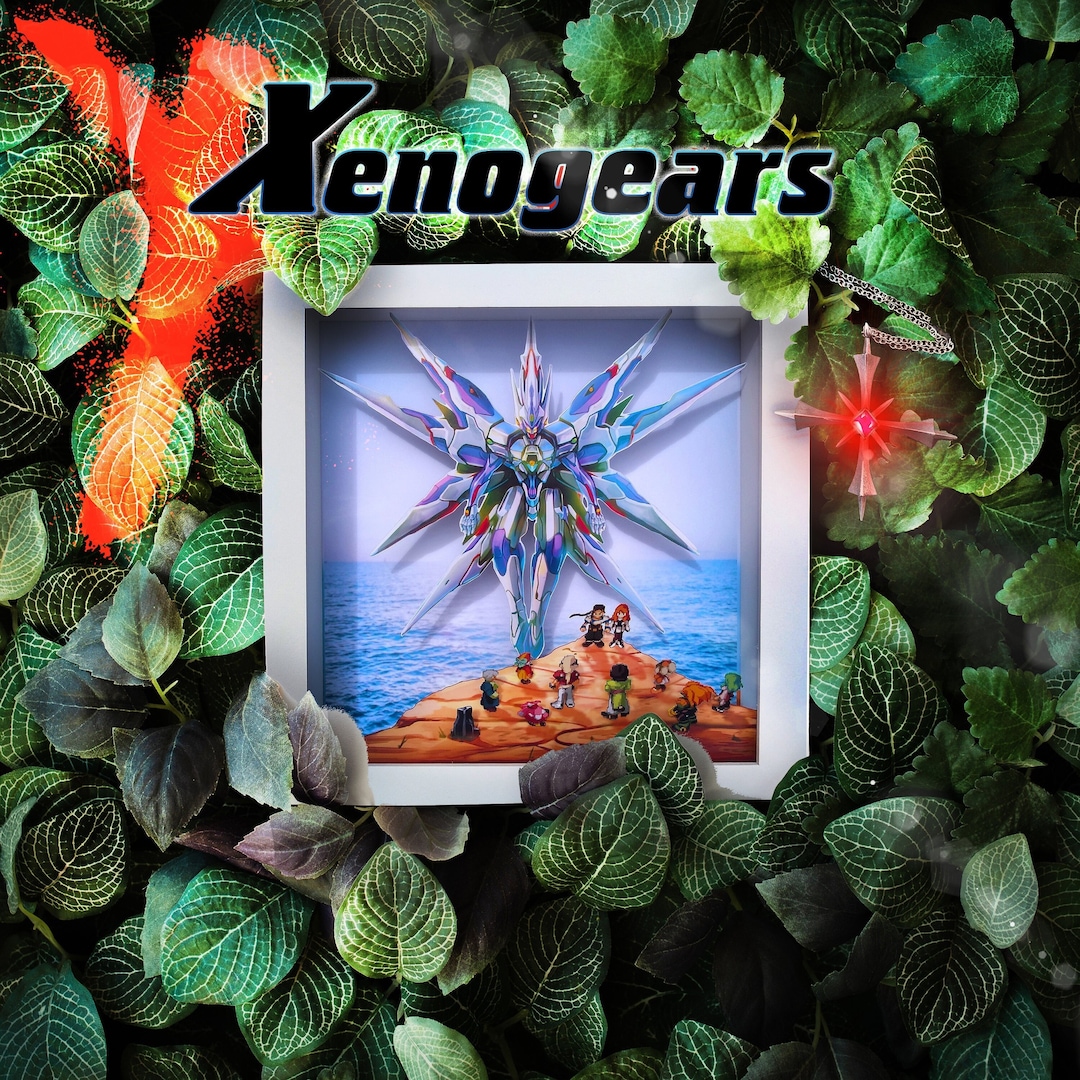 Xenogears ending 3D Shadowbox Etsy UK
