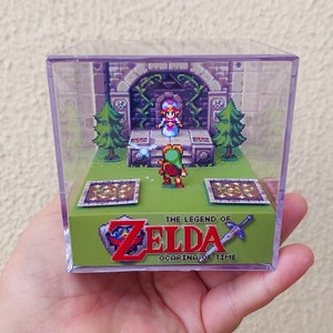 The Legend of Zelda - Ocarina of Time - 3D Cube Diorama