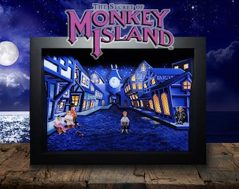 Das Geheimnis von Monkey Island – 3D Shadowbox