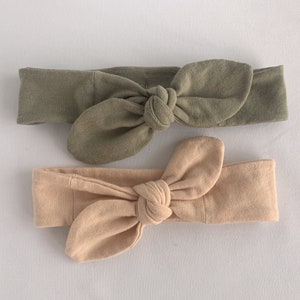 Baby Knot Headband Sewing Pattern | 3 Sizes | Easy Sewing Pattern | PDF Sewing Pattern