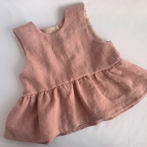 Patrón de costura vestido de volantes de bebé / 3 tamaños / Patrón de costura fácil / Patrón de costura PDF