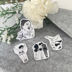 Sticker-Set // Body Positiv // Bullet Journal Zubehör