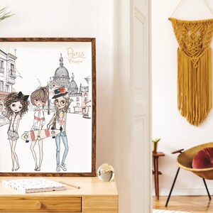 Geburtstagskarte für beste Freundin, Druckbares Poster Geschenk für beste Freundin, Teenager - Kinderzimmer Poster, Wohnheim Deko
